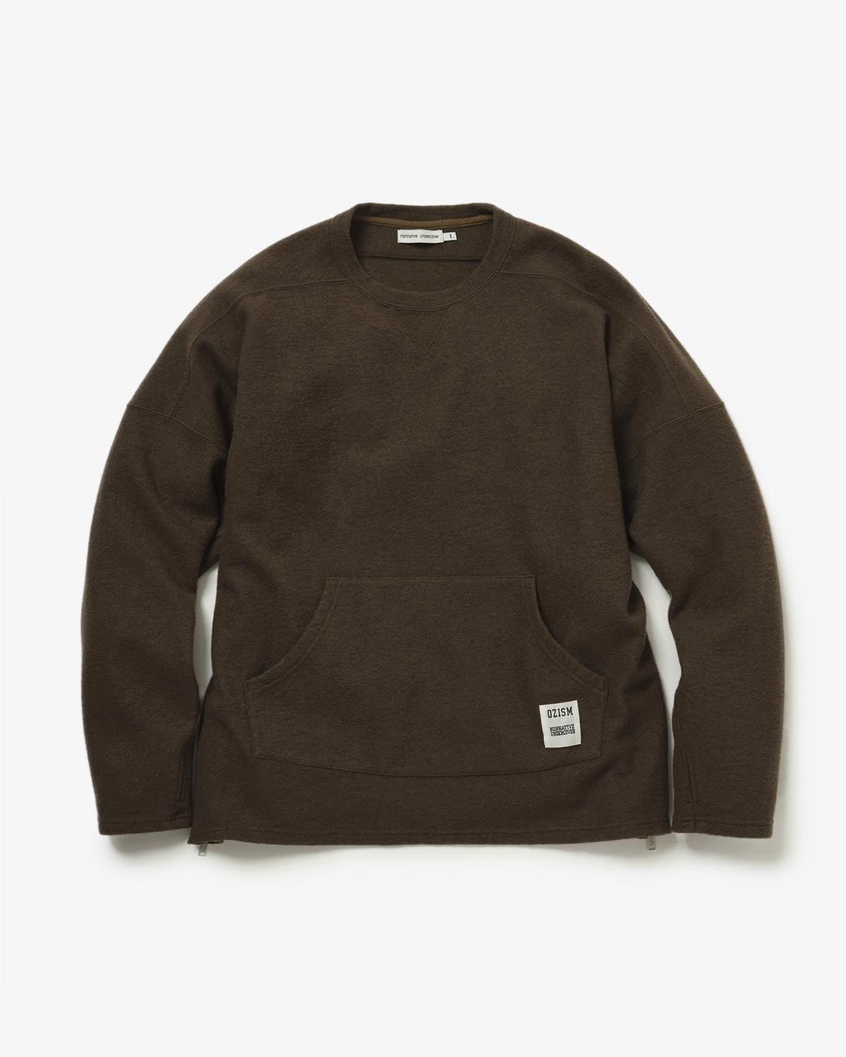 MONK CREW LONG PULLOVER W/N PILE