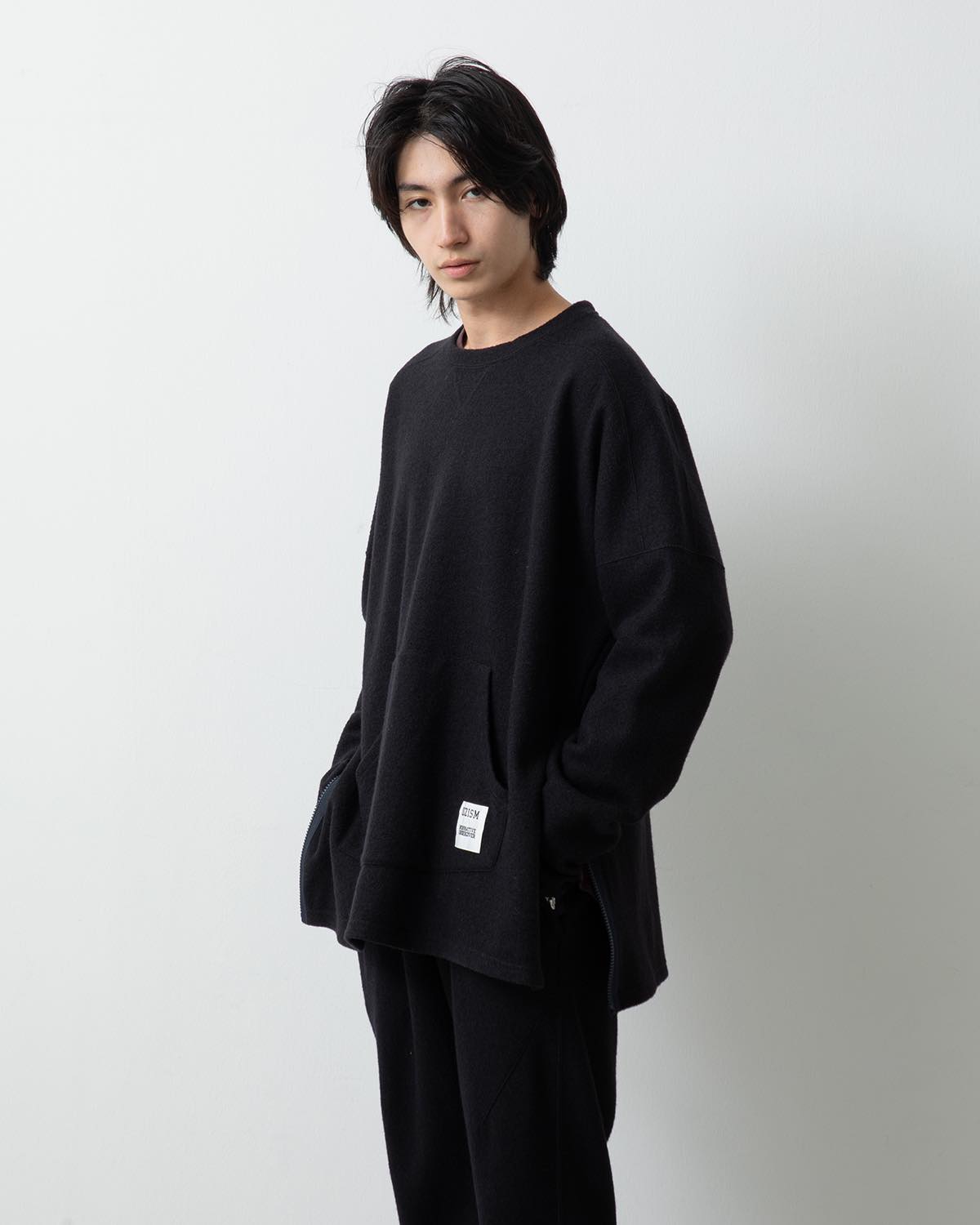 MONK CREW LONG PULLOVER W/N PILE