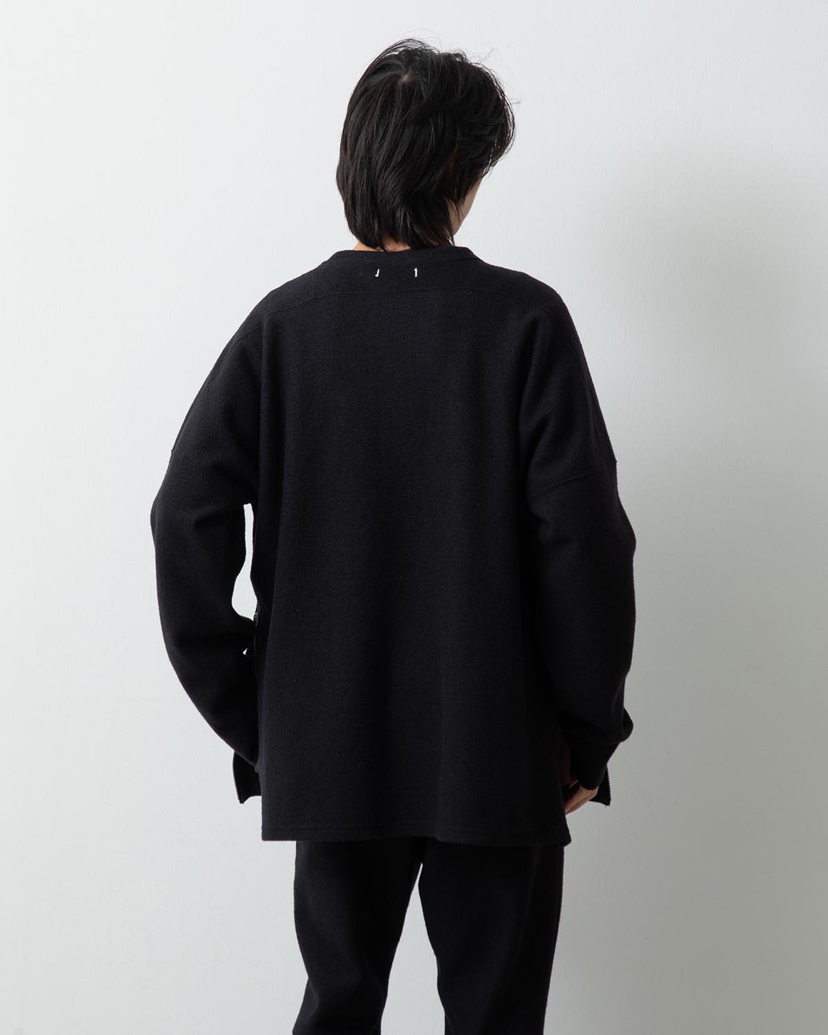 MONK CREW LONG PULLOVER W/N PILE