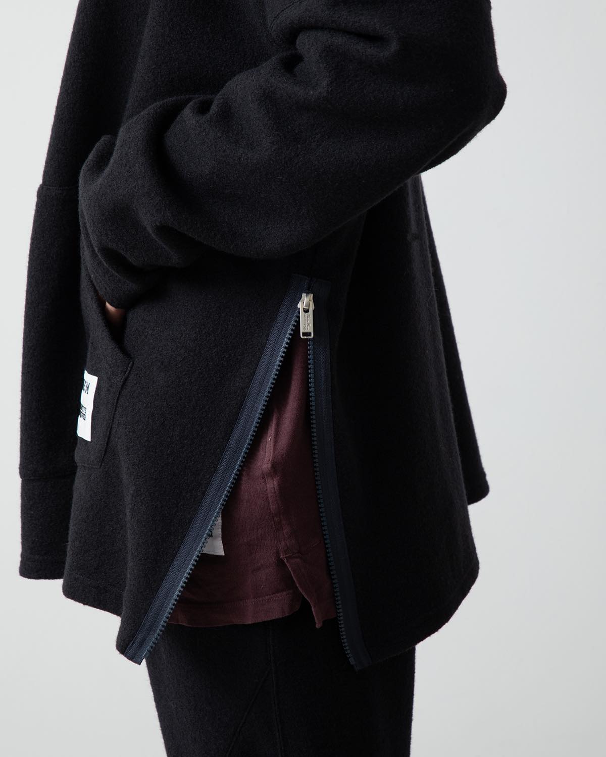 MONK CREW LONG PULLOVER W/N PILE