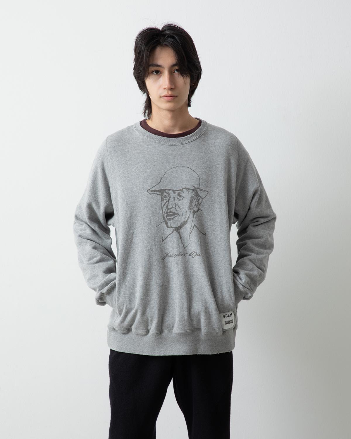 MONK CREW PULLOVER COTTON SWEAT 