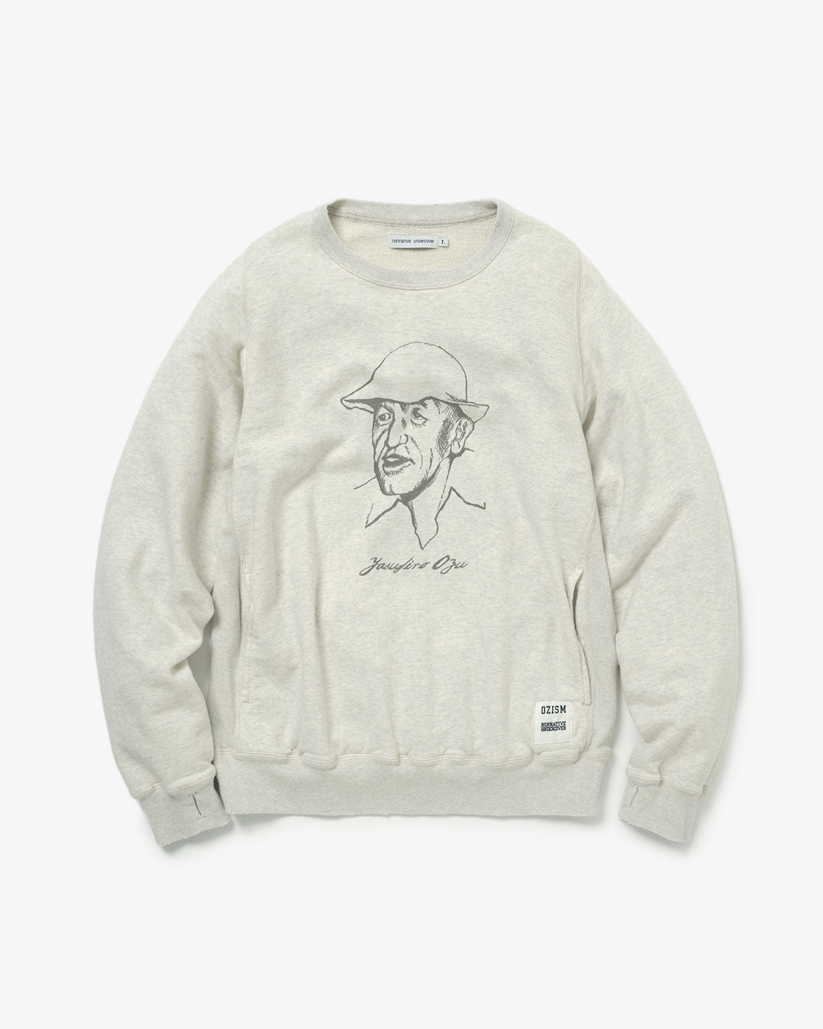 MONK CREW PULLOVER COTTON SWEAT 