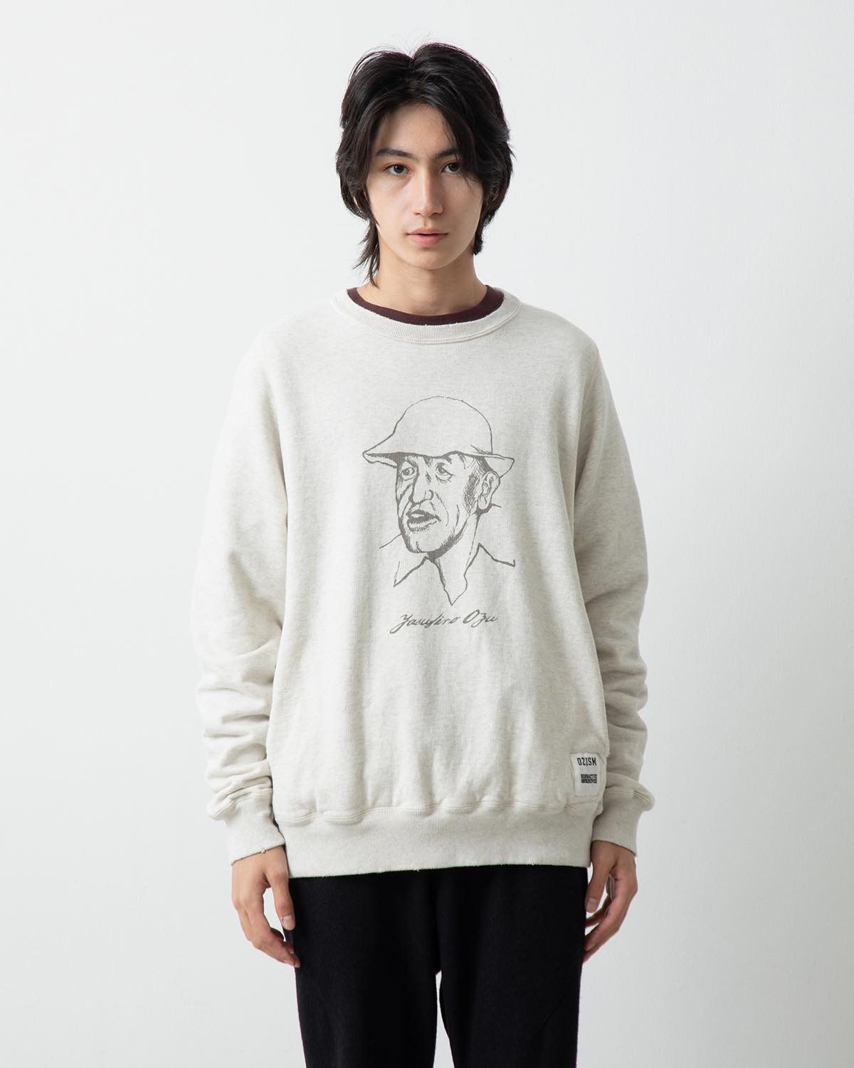 MONK CREW PULLOVER COTTON SWEAT 