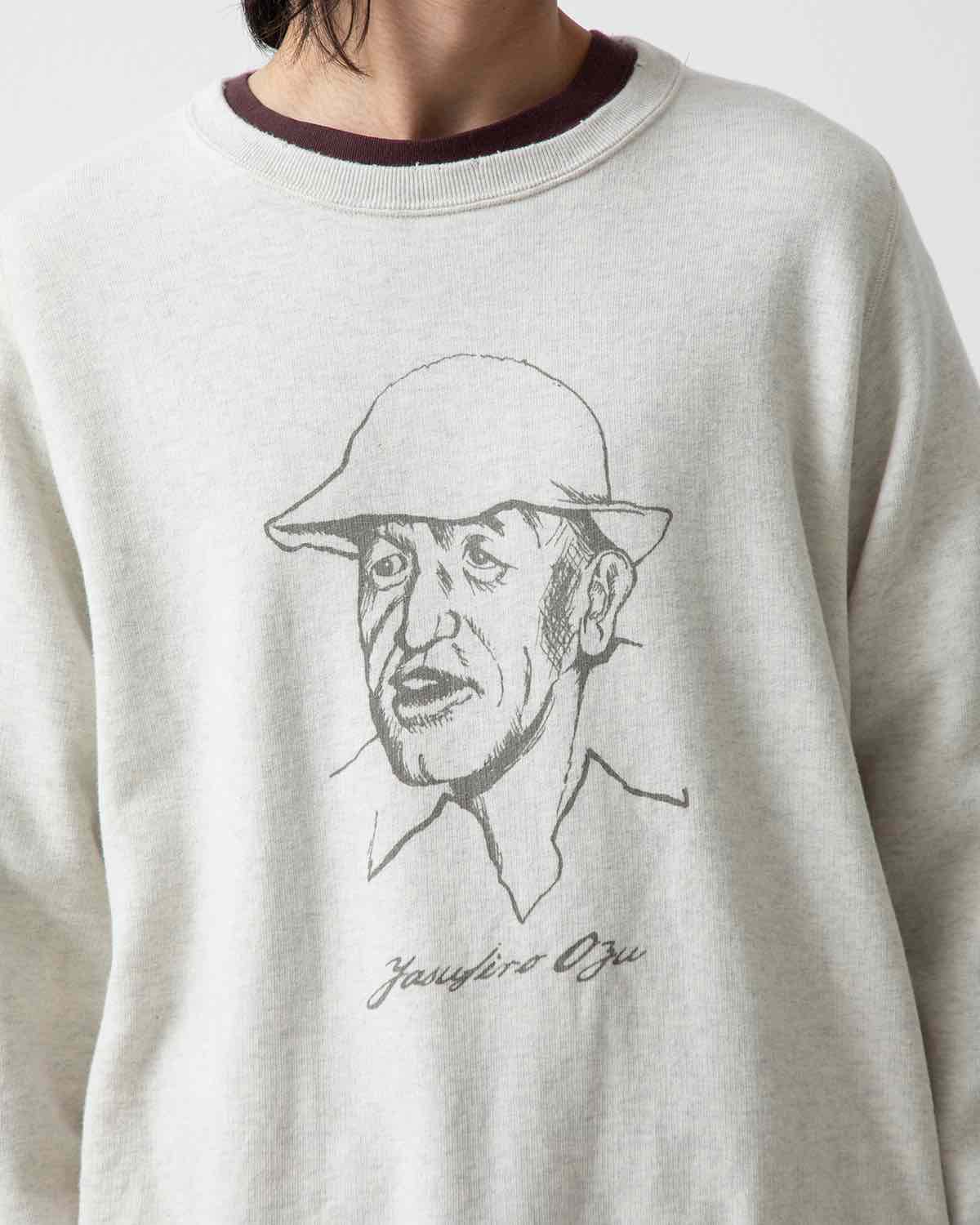 MONK CREW PULLOVER COTTON SWEAT "OZU”