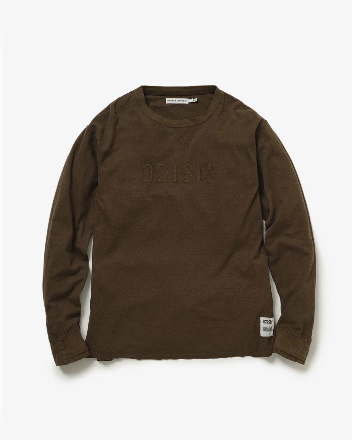 MONK L/S TEE COTTON PAPER JERSEY OVERDYED