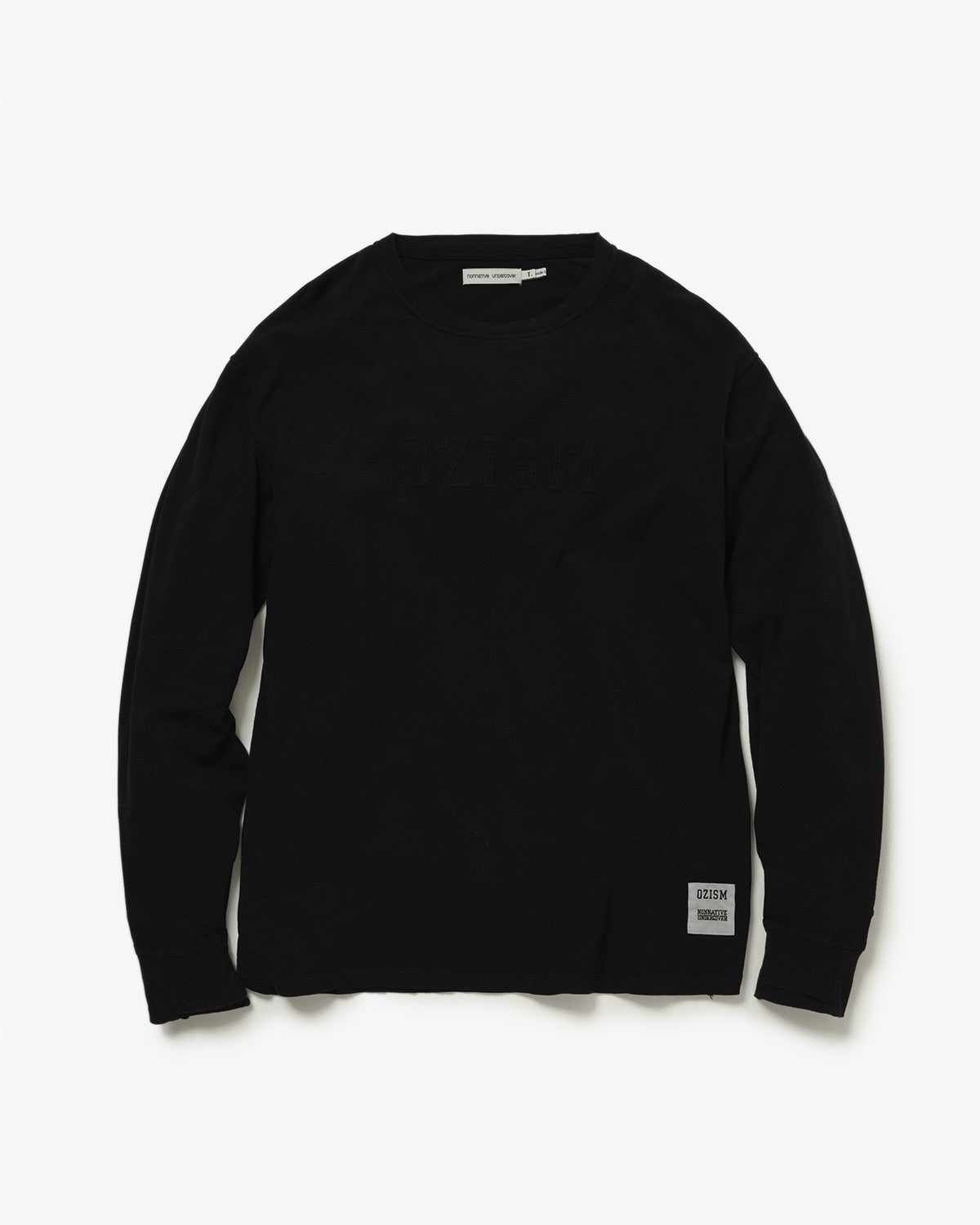 MONK L/S TEE COTTON PAPER JERSEY OVERDYED