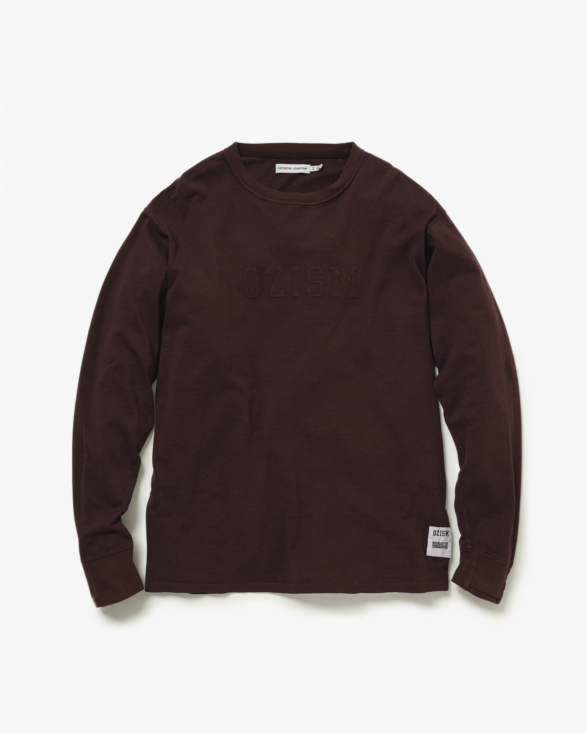 MONK L/S TEE COTTON PAPER JERSEY OVERDYED