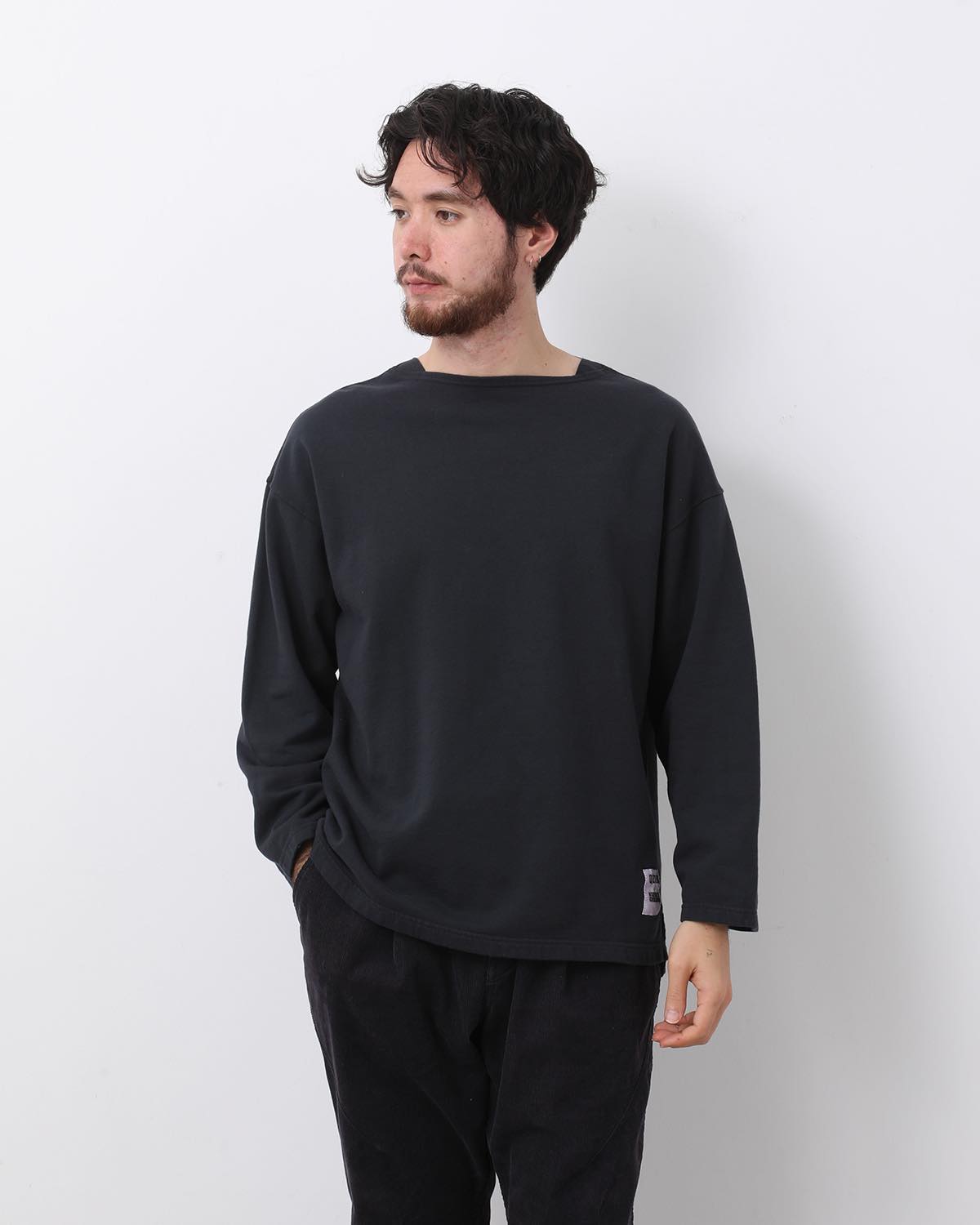 MONK L/S TEE COTTON SWEAT
