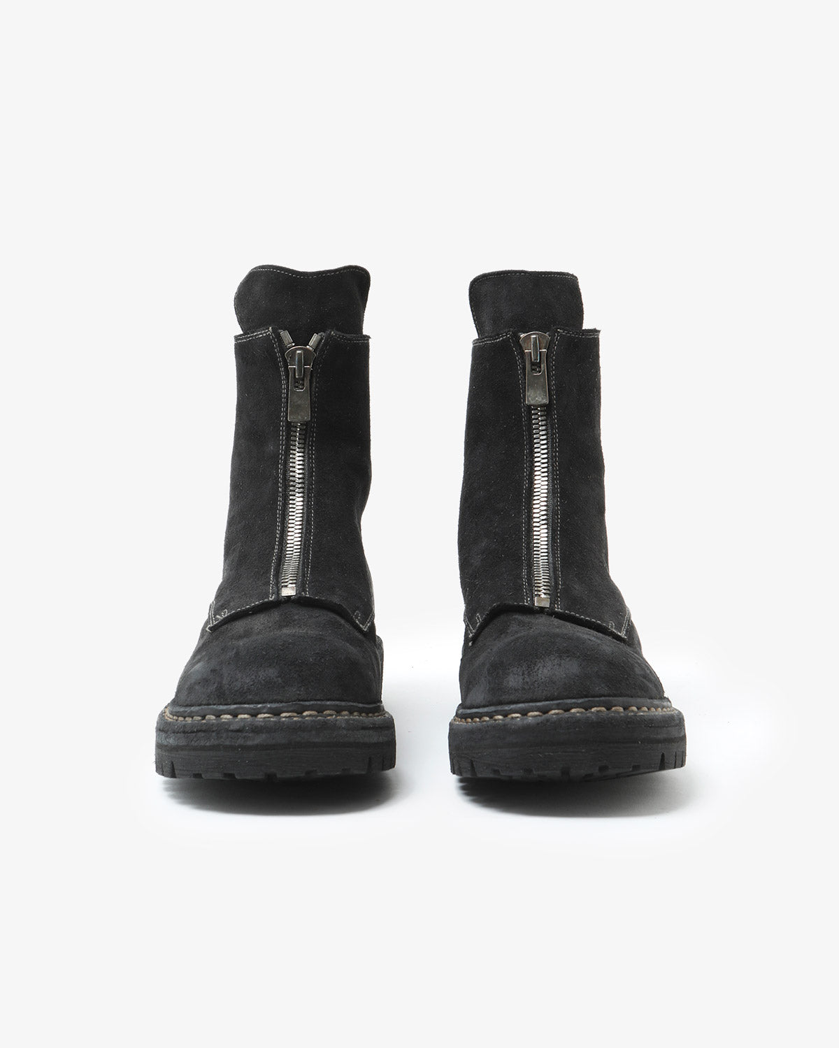 CENTER ZIP BOOTS “BIG DADDY" HORSE LEATHER by GUIDI