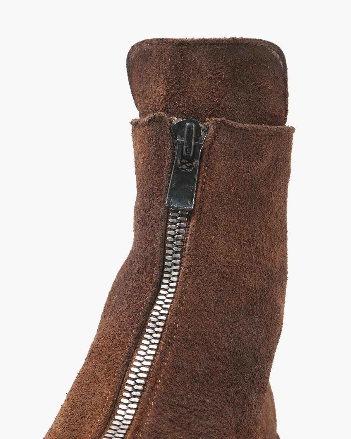 CENTER ZIP BOOTS “BIG DADDY" HORSE LEATHER by GUIDI