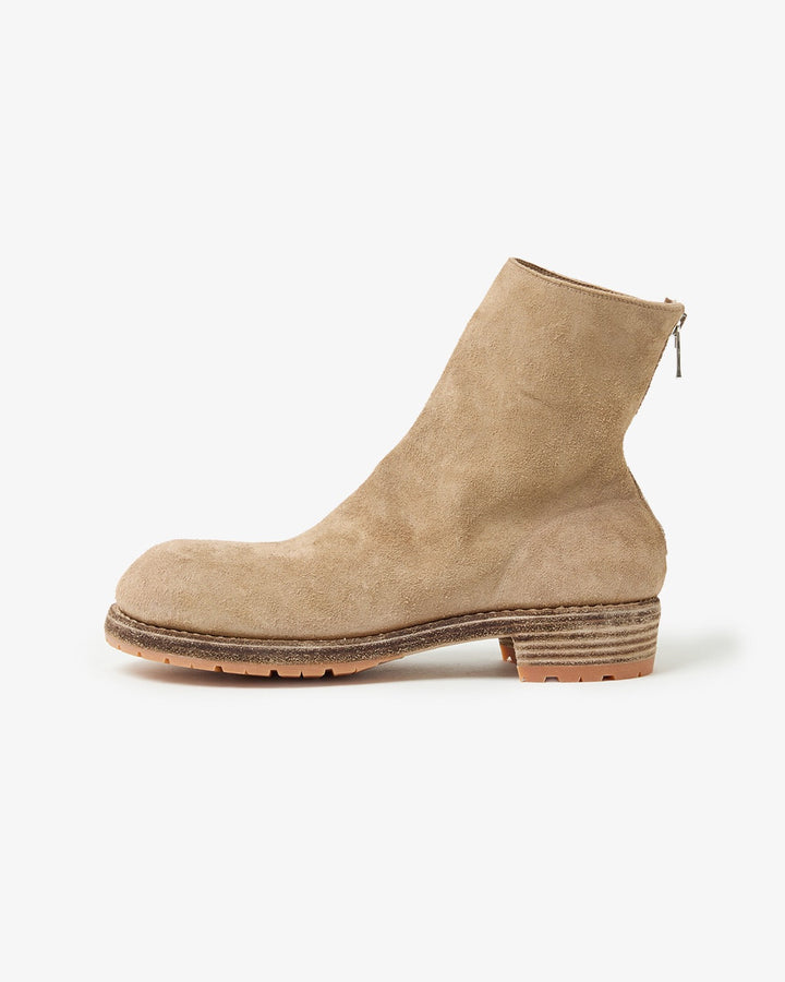 BACK ZIP BOOTS “BIG DADDY” HORSE LEATHER by GUIDI