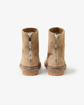 BACK ZIP BOOTS “BIG DADDY” HORSE LEATHER by GUIDI