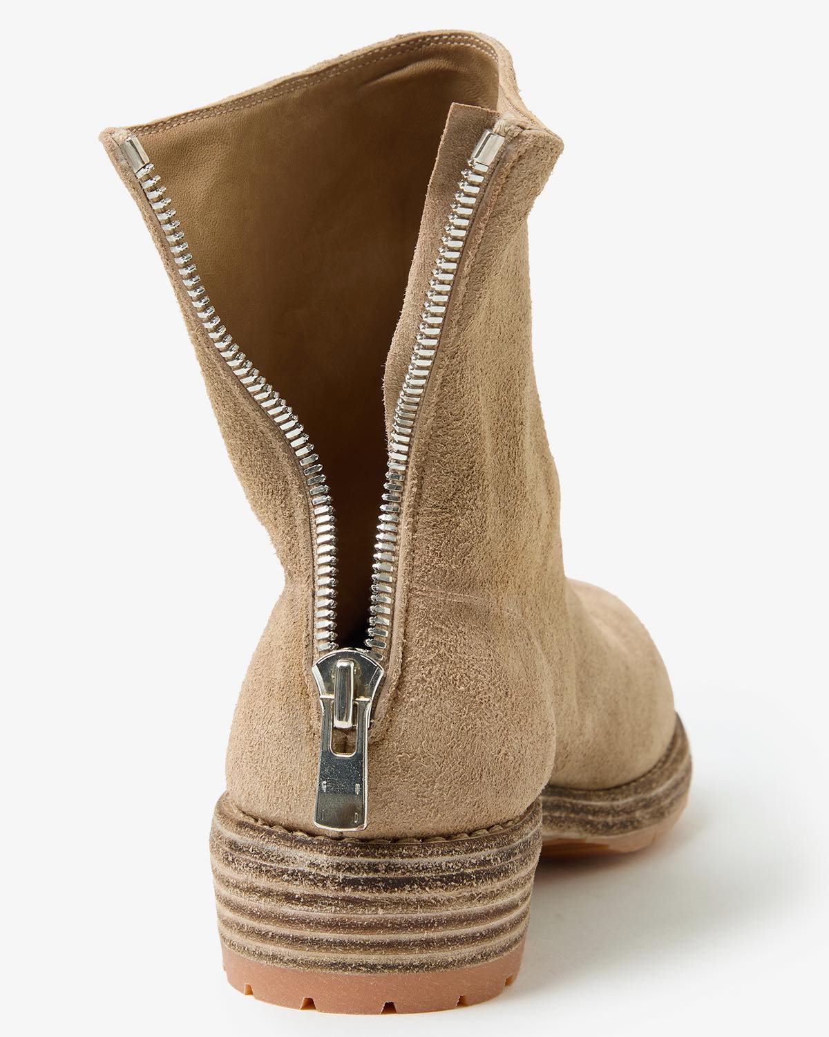 BACK ZIP BOOTS “BIG DADDY” HORSE LEATHER by GUIDI