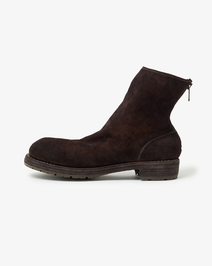 BACK ZIP BOOTS “BIG DADDY” HORSE LEATHER by GUIDI