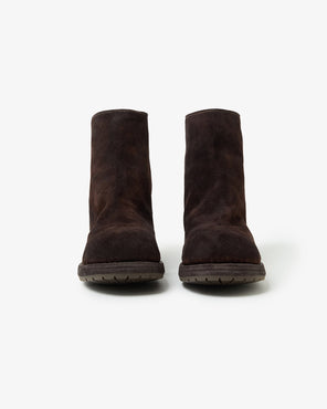 BACK ZIP BOOTS “BIG DADDY” HORSE LEATHER by GUIDI