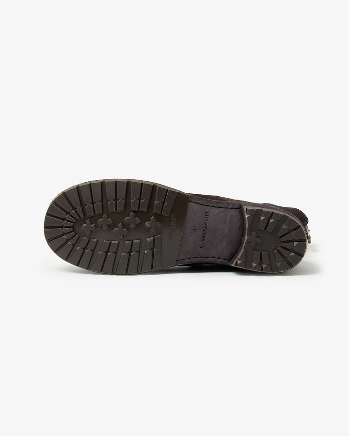 BACK ZIP BOOTS “BIG DADDY” HORSE LEATHER by GUIDI