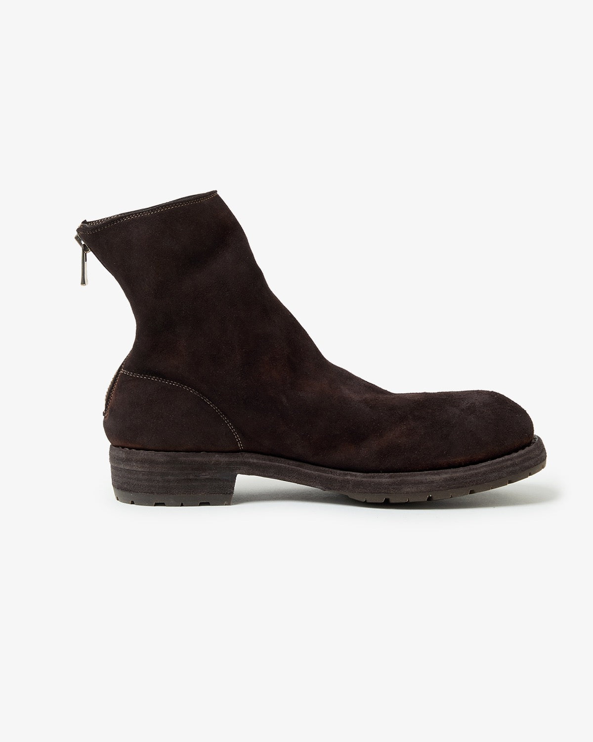 BACK ZIP BOOTS “BIG DADDY” HORSE LEATHER by GUIDI