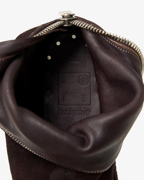 BACK ZIP BOOTS “BIG DADDY” HORSE LEATHER by GUIDI