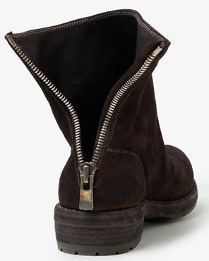 BACK ZIP BOOTS “BIG DADDY” HORSE LEATHER by GUIDI