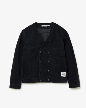 MONK BLOUSON COTTON CORD SULFUR DYE