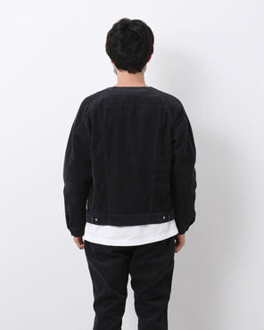 MONK BLOUSON COTTON CORD SULFUR DYE