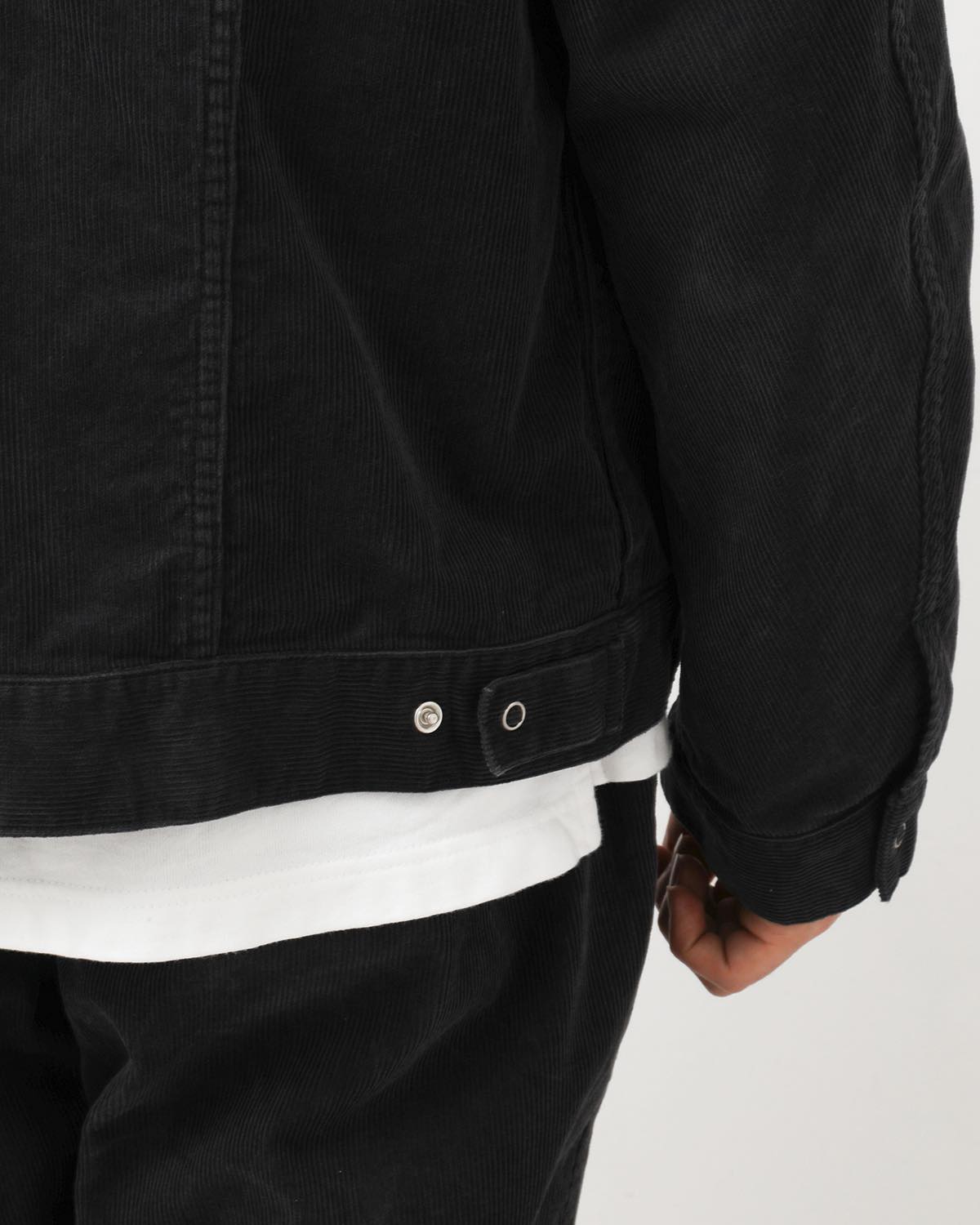 MONK BLOUSON COTTON CORD SULFUR DYE