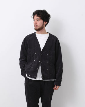 MONK BLOUSON COTTON CORD SULFUR DYE