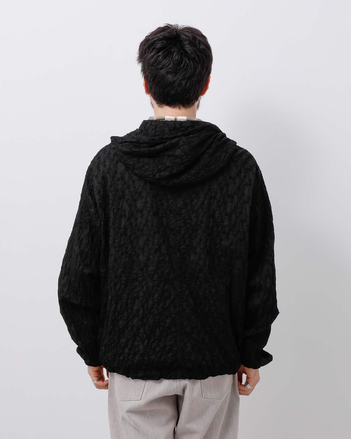 EMBRIDERY PULL OVER JACKET
