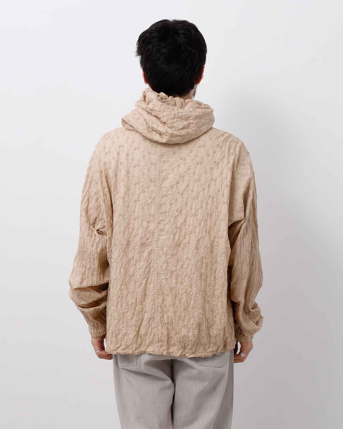 EMBRIDERY PULL OVER JACKET