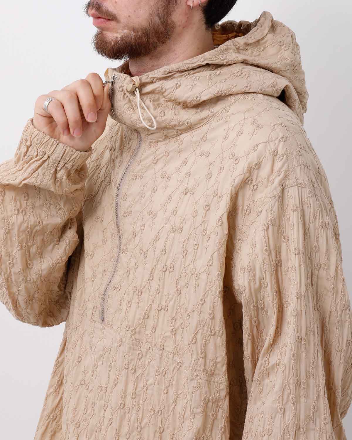 EMBRIDERY PULL OVER JACKET
