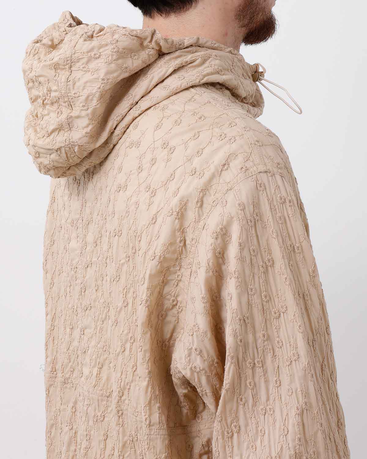 EMBRIDERY PULL OVER JACKET