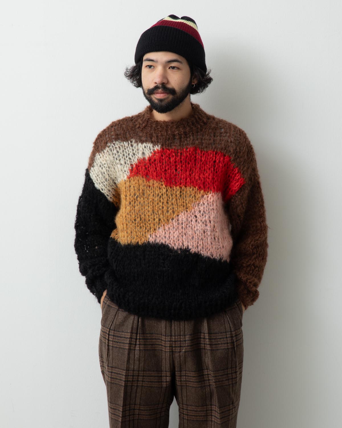 MOHAIR PULLOVER KNIT