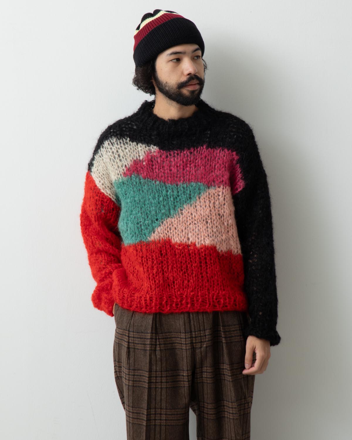 MOHAIR PULLOVER KNIT