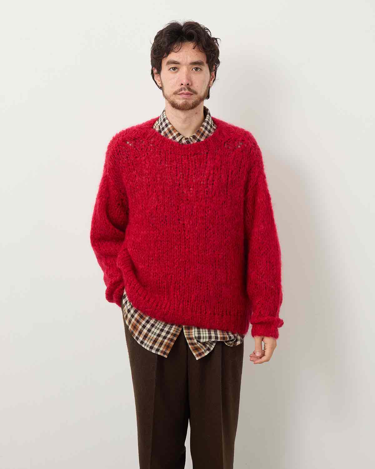 MOHAIR PULLOVER KNIT