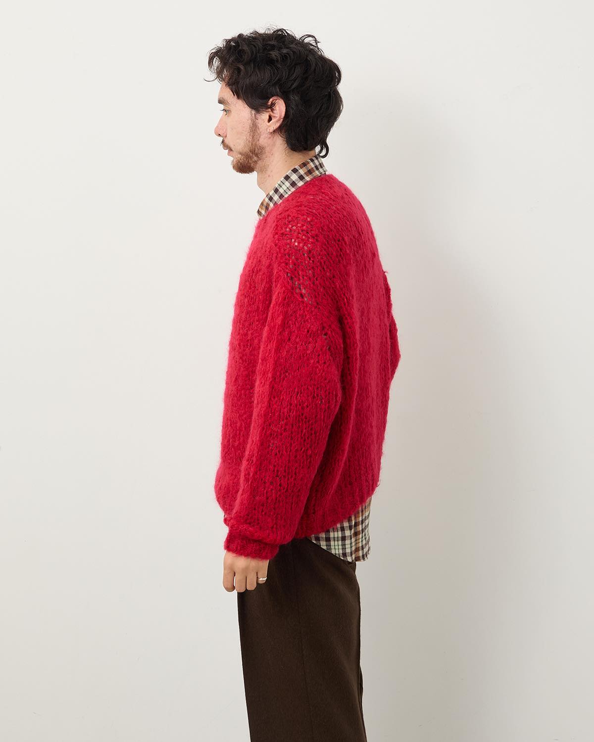 MOHAIR PULLOVER KNIT