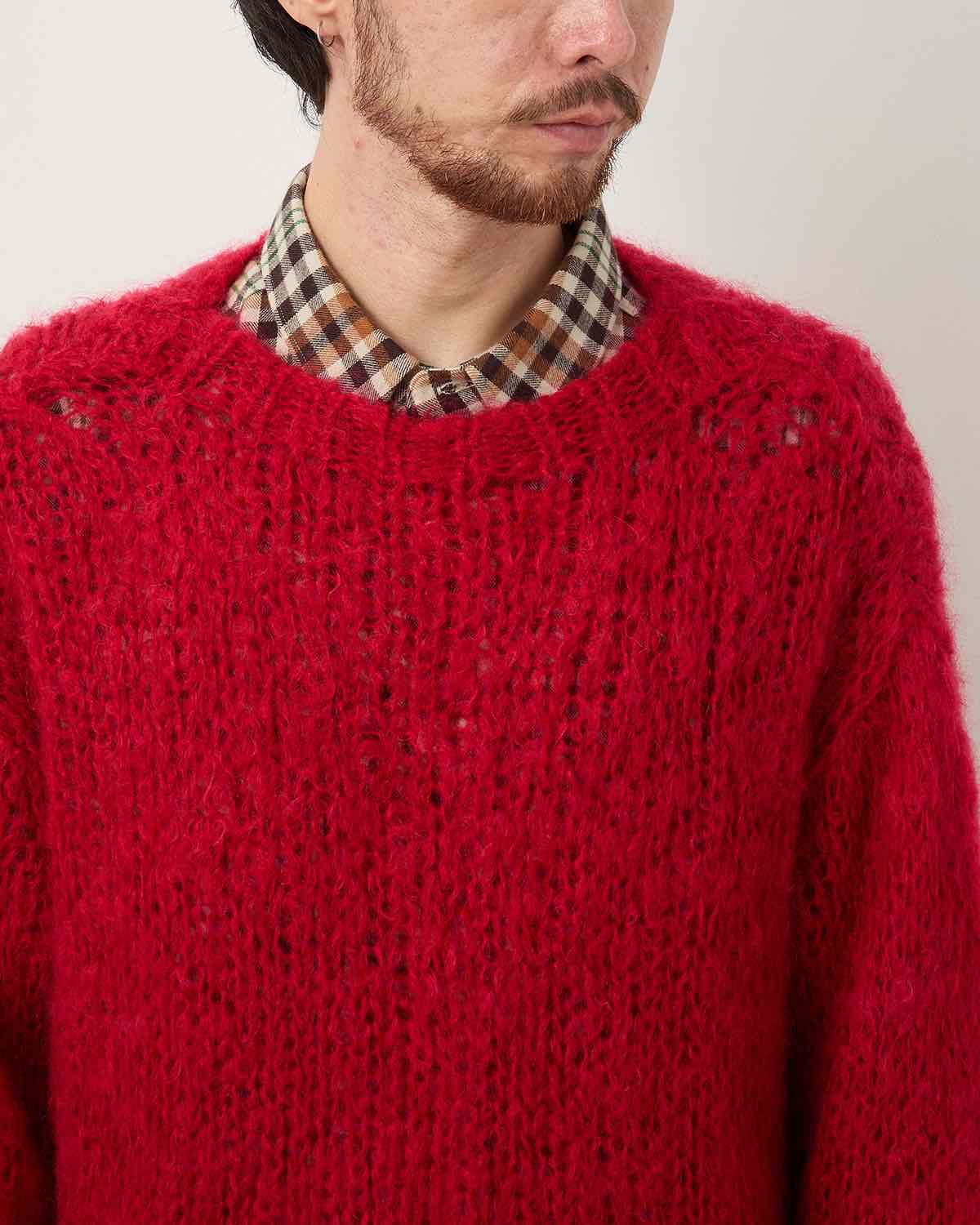 MOHAIR PULLOVER KNIT