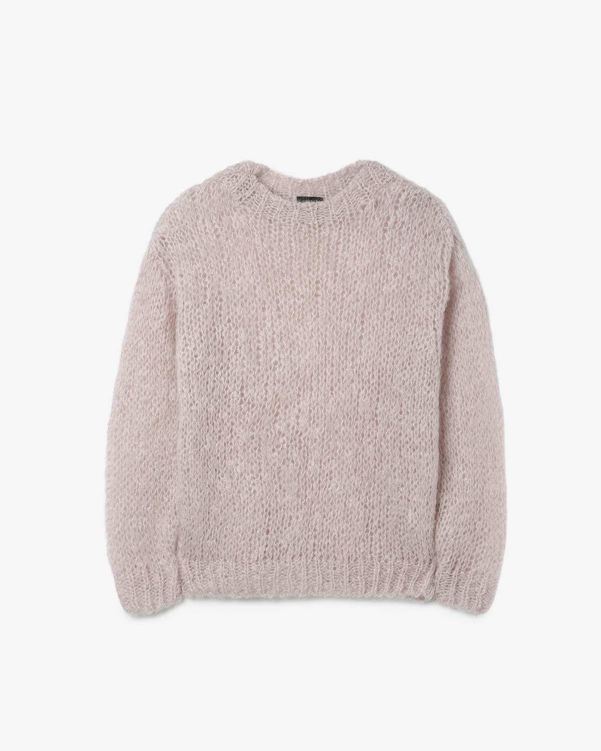 MOHAIR PULLOVER KNIT