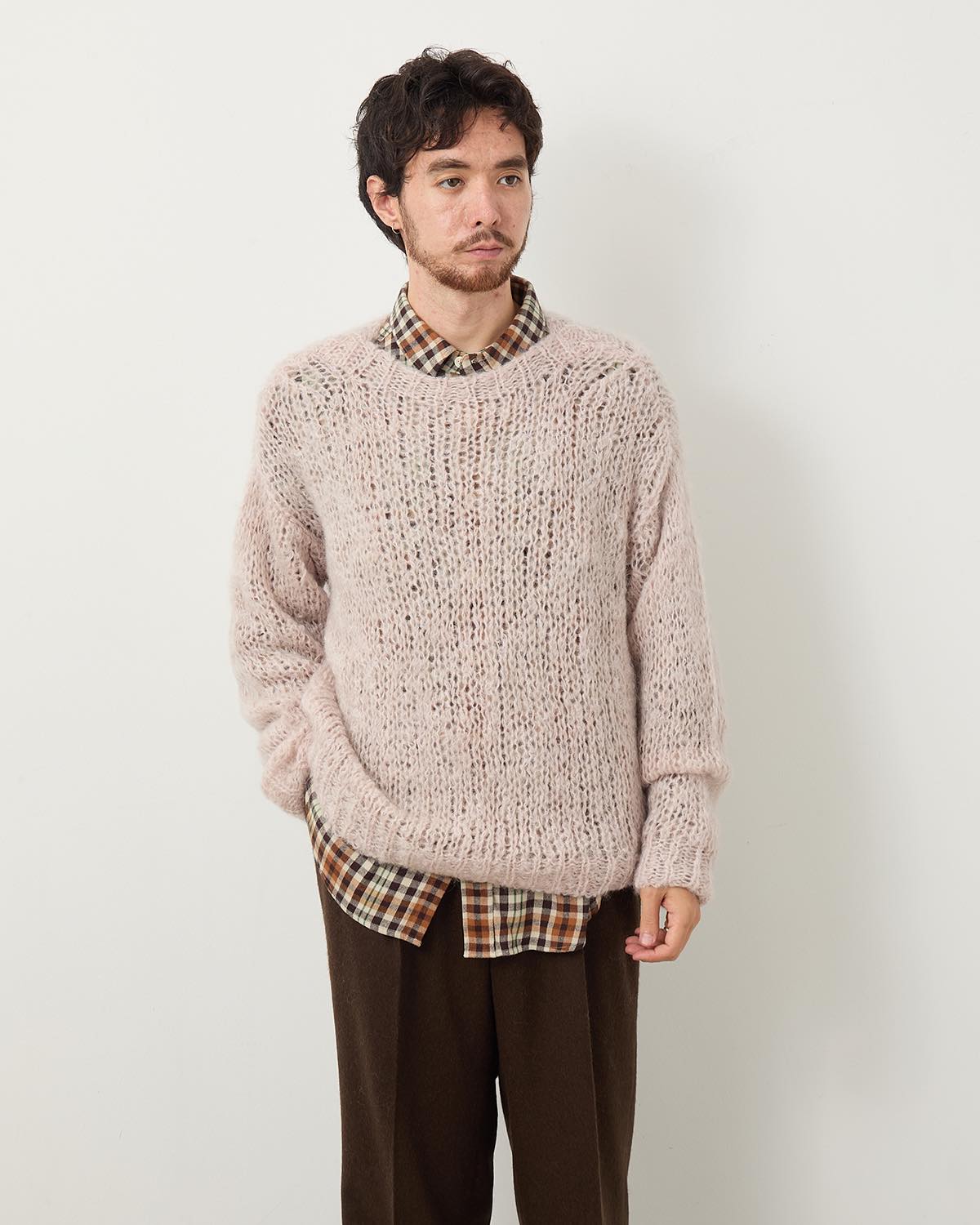 MOHAIR PULLOVER KNIT