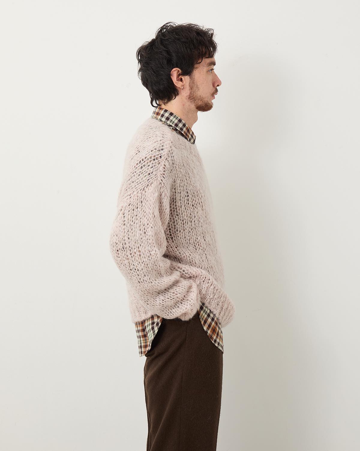 MOHAIR PULLOVER KNIT