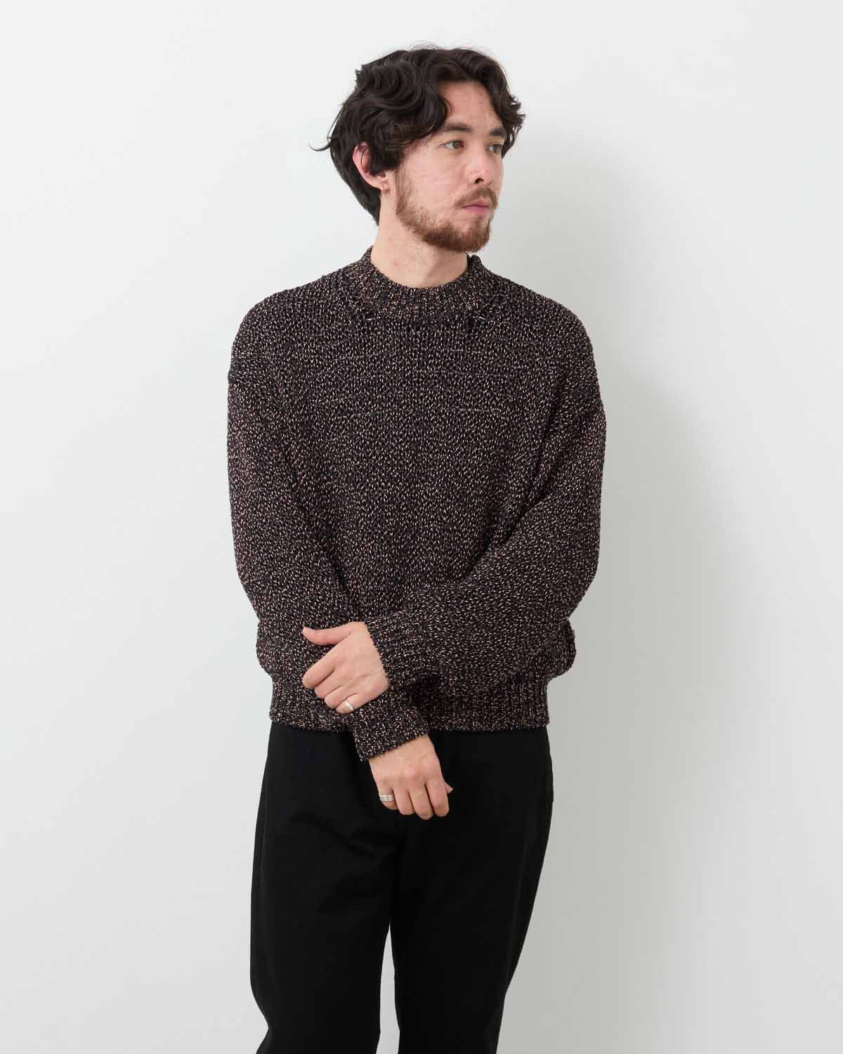 DROP PULLOVER KNIT