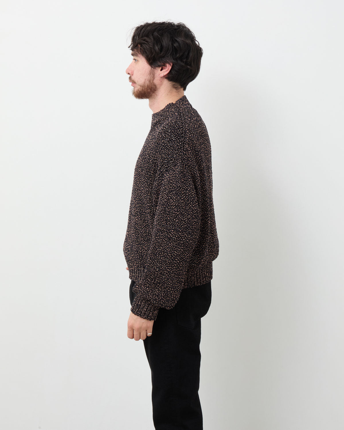 DROP PULLOVER KNIT