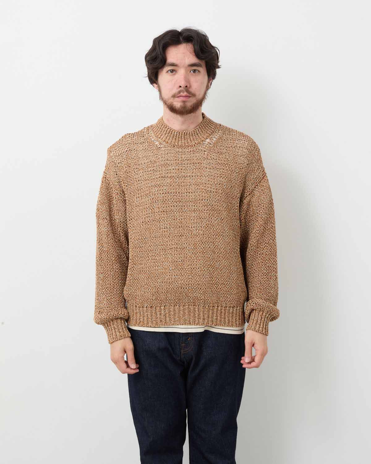 DROP PULLOVER KNIT
