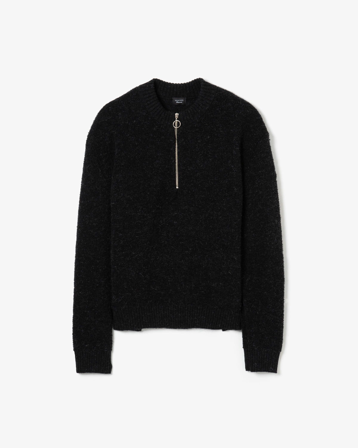 ZIP PULLOVER KNIT