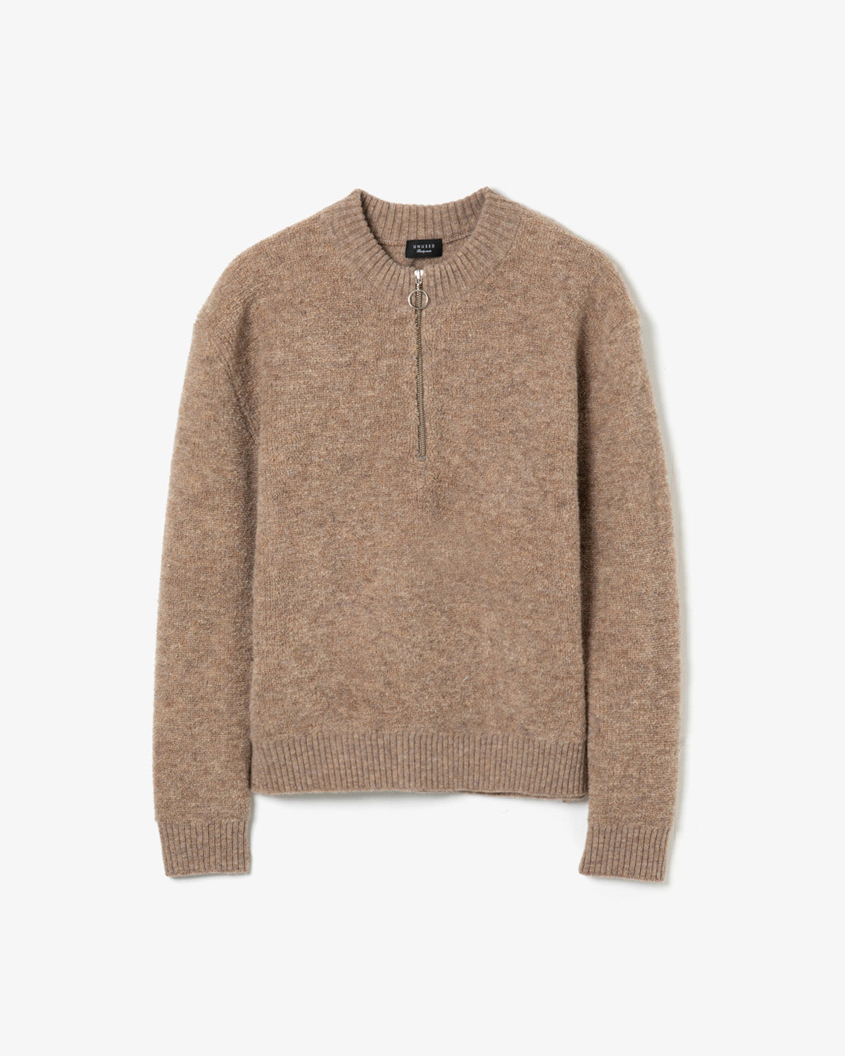 ZIP PULLOVER KNIT