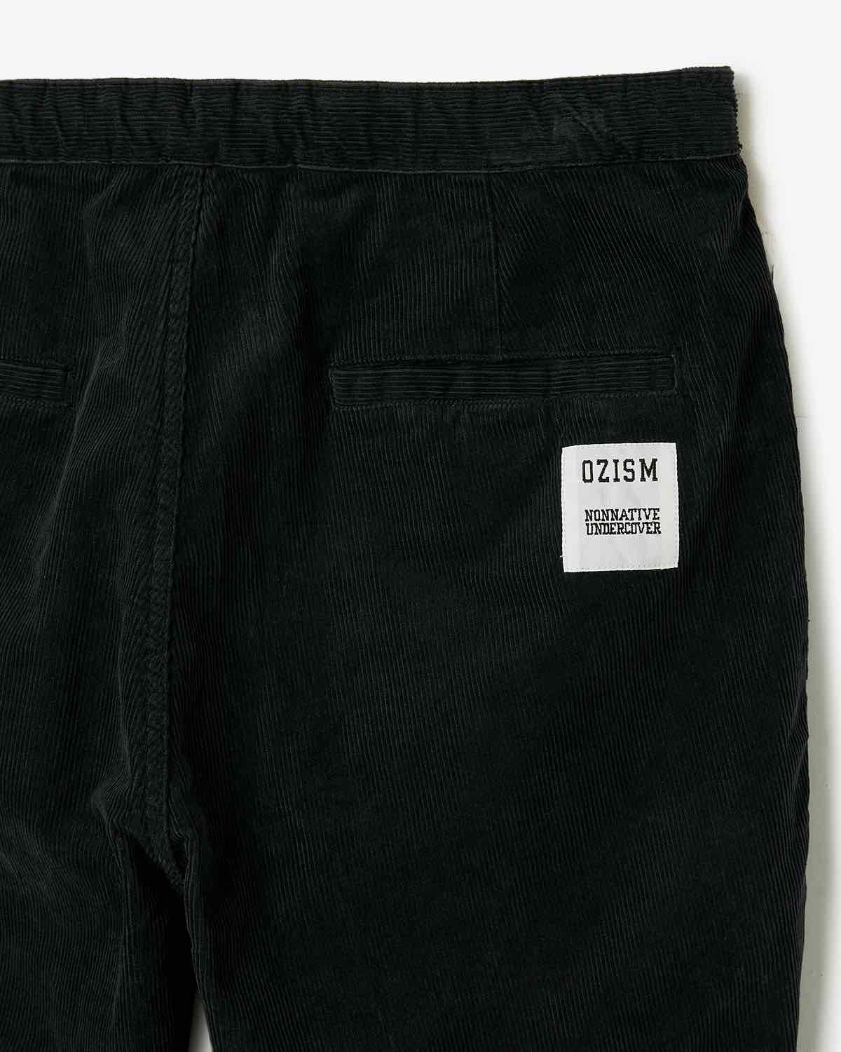 MONK EASY PANTS COTTON CORD SULFUR DYE