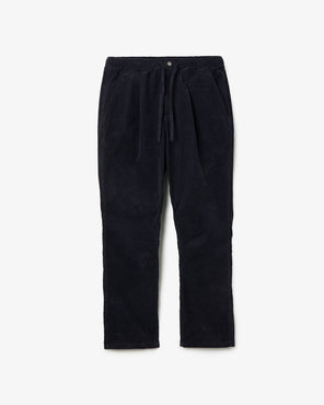 MONK EASY PANTS COTTON CORD SULFUR DYE
