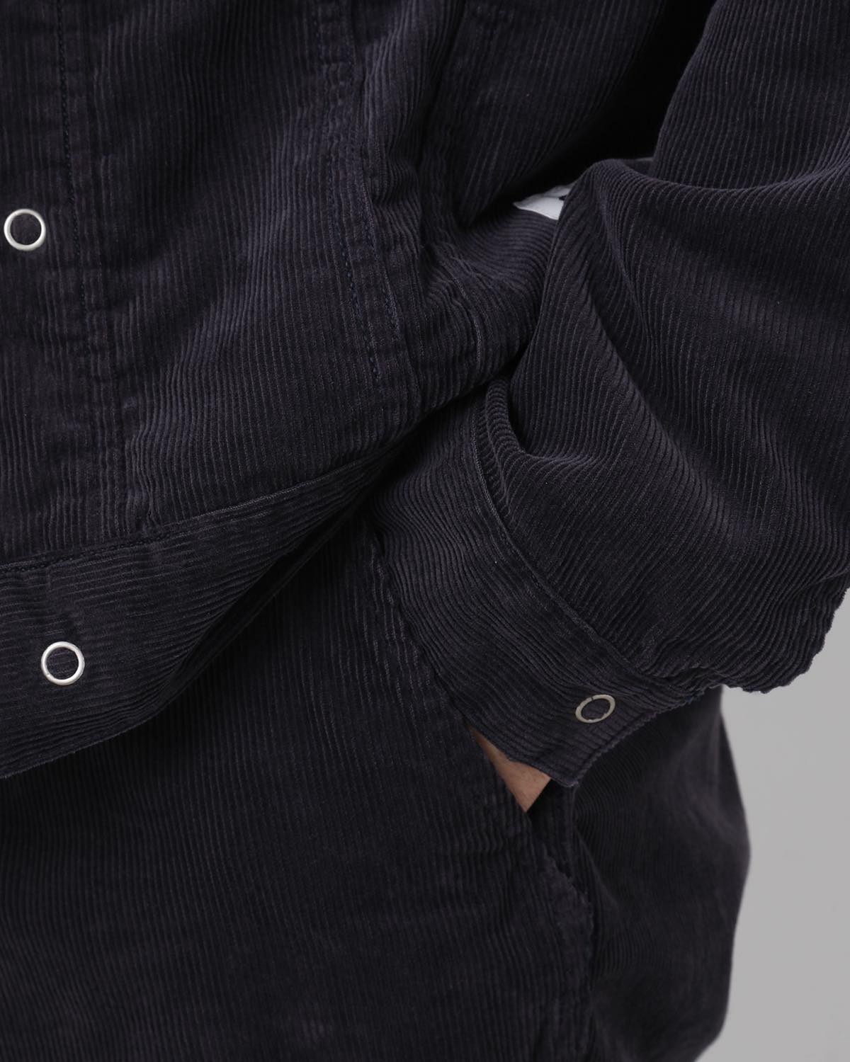 MONK EASY PANTS COTTON CORD SULFUR DYE