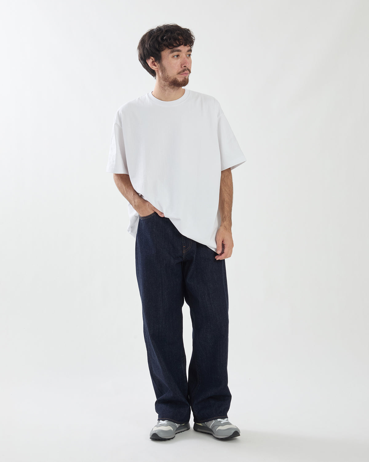 WIDE DENIM PANTS