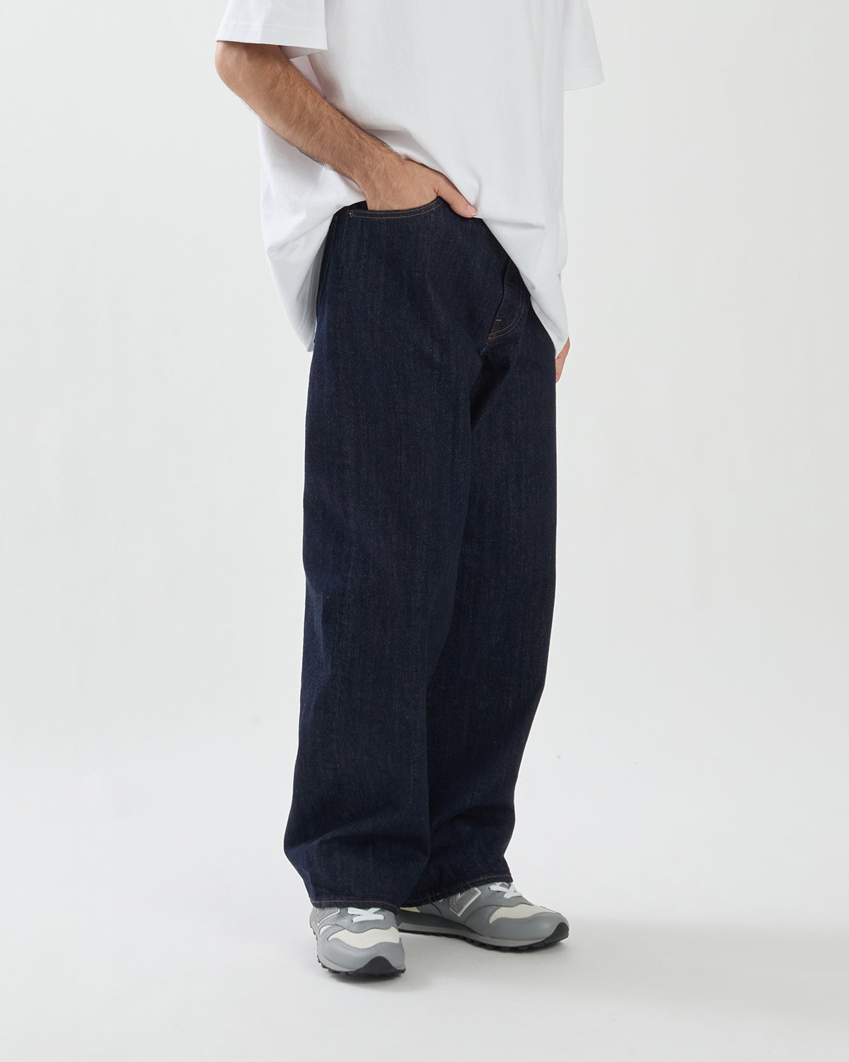 WIDE DENIM PANTS