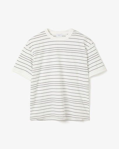 BORDER SHORT SLEEVE T-SHIRT